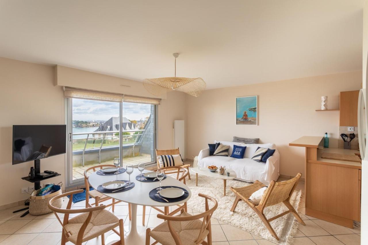 Heol - Appartement 2 Chambres - Vue Mer Et Parking Dinard Bagian luar foto
