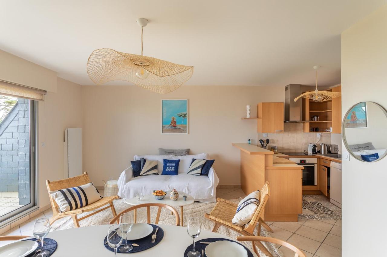 Heol - Appartement 2 Chambres - Vue Mer Et Parking Dinard Bagian luar foto