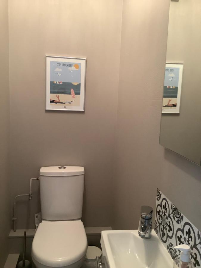 Heol - Appartement 2 Chambres - Vue Mer Et Parking Dinard Bagian luar foto